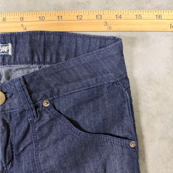 Hudson Y2K Deluxe Wide Leg Low Rise Dark Wash Jeans Women’s 27 USA - Picture 7 of 11